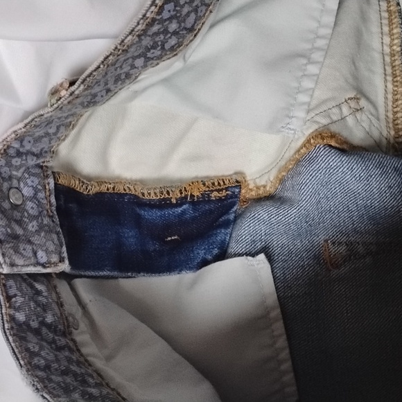 BDG Urban Outfitters Patchwork Mini Denim Skirt with Floral and Plaid Details XS - Picture 15 of 15